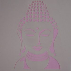 Stencil Boeddha stijl 1