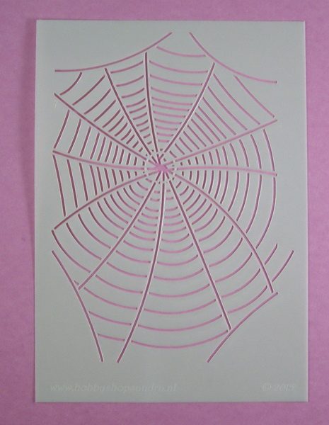 Stencil Spinneweb