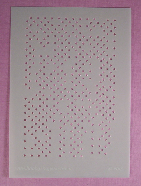 Stencil Medium Dots