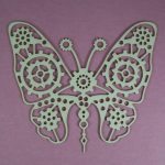 Chipboard steampunk Butterfly
