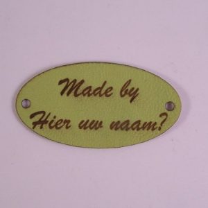 Labels Made by Groen stijl 1