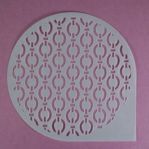 Ronde Stencil Abstract 6 inch