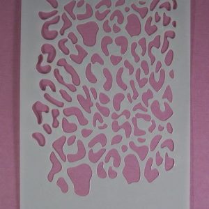 Stencil Leopard Print