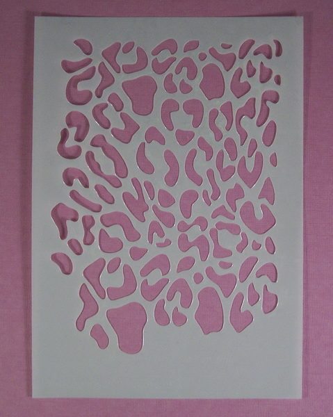 Stencil Leopard Print