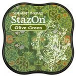 Stazon Inkt Midi Olive Green