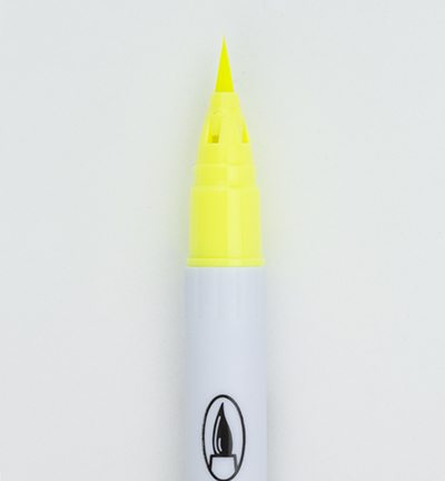 Zig Clean Color Real Brush Fl. Yellow