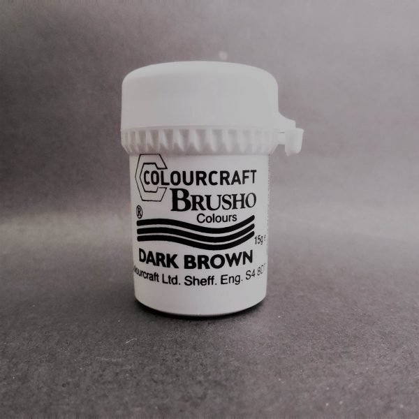 Brusho Poeder Dark Brown