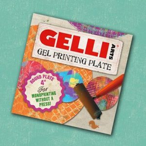Gelli Arts Gelli Printing Plates rond 4 inch