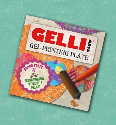 Gelli Arts Gelli Printing Plates rond 4 inch