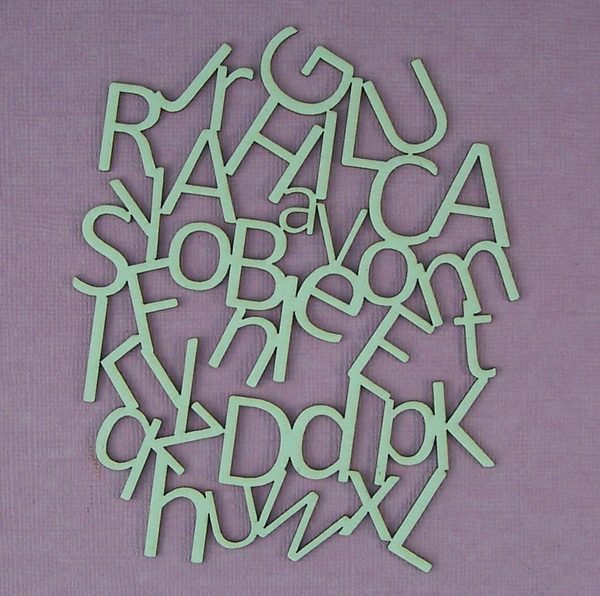Chipboard Letters