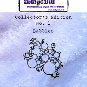 IndigoBlu Collectors Edition 1 Rubber Stamp - Bubbles