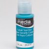 Mixed Media Acrylics Cobalt Teal Hue