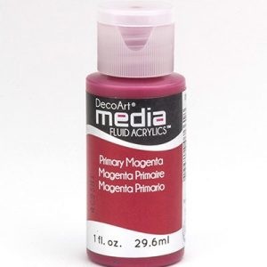 Mixed Media Acrylics Primary Magenta