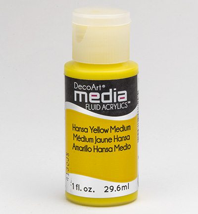 Mixed Media Acrylics Hansa Yellow Medium