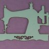 Chipboard vintage naaimachine klein