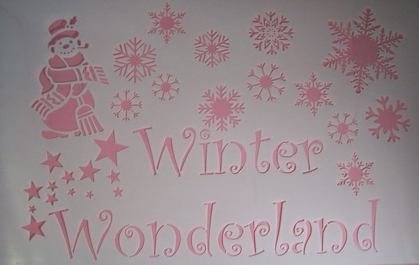 Stencil Winter Wonderland (xx-Large)