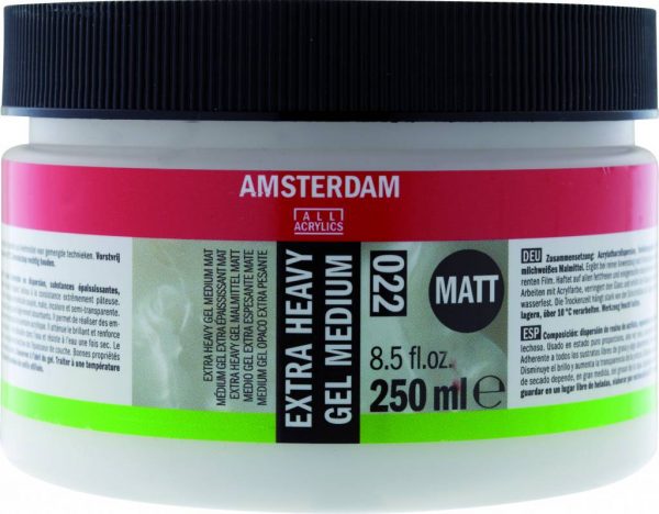 Amsterdam Extra Heavy Gel Medium Mat 250 ml