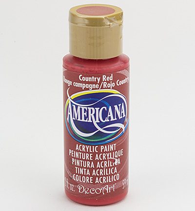 Deco Art Americana Country Red