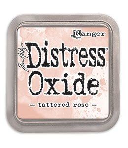 DIST OXIDE PAD 3 X 3, TATTERED ROSE LET OP PRE ORDER!!