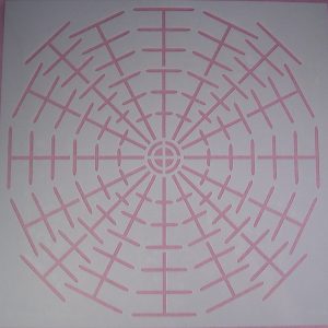 Stencil Mandala Abstract stijl 5 (xx-Large)