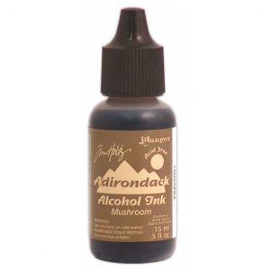 Adirondack alcohol ink open stock earthones mushroom