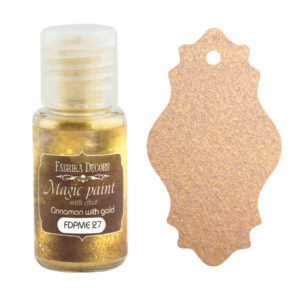 DRY PAINT MAGIC PAINT WITH EFFECT CINNAMON WITH GOLD 15ML