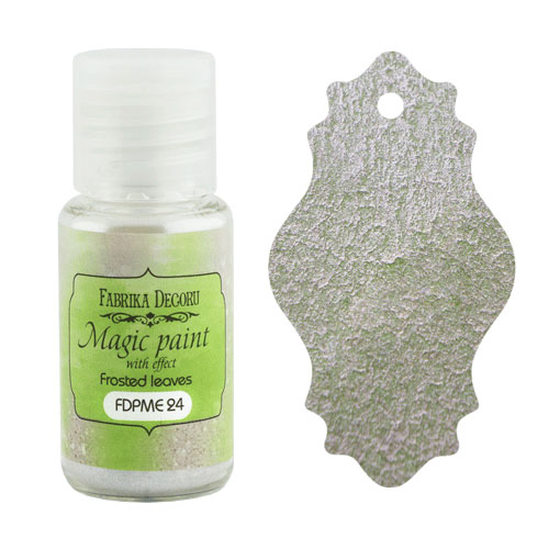 DRY PAINT MAGIC PAINT WITH EFFECT FROSTED LEAVES 15ML