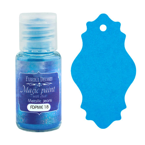 DRY PAINT MAGIC PAINT WITH EFFECT METALLIC JEANS 15ML
