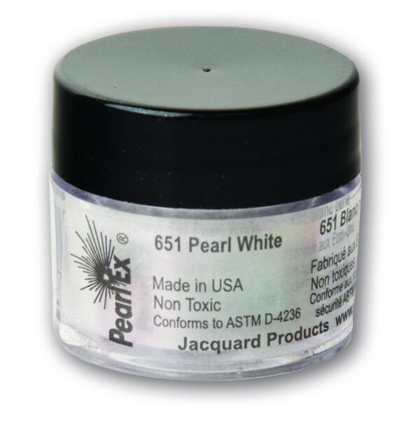 Jacquard Pearl Ex Powdered Pigment 3g Pearl White