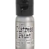 Ranger Distress Paint Flip Cap Bottle 29ml Brushed Pewter TDF52968