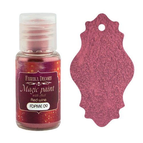 DRY PAINT MAGIC PAINT WITH EFFECT RED WINE 15ML