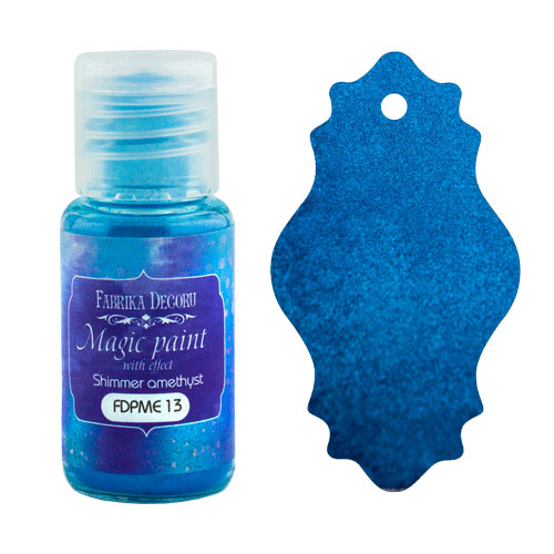 DRY PAINT MAGIC PAINT WITH EFFECT SHIMMER AMETHYST 15ML