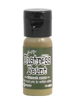 Ranger Distress Paint Flip Cap Bottle 29ml Forest Moss TDF53064