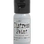 Ranger Distress Paint Flip Cap Bottle 29ml Weathered Wood TDF53378