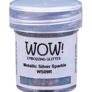 WOW Embossing Powder Metallic Silver Sparkle WS09R