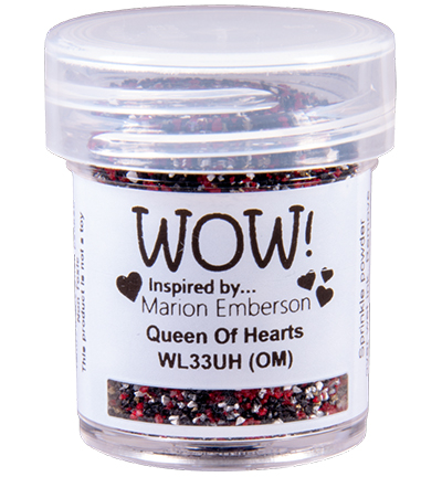 WOW Embossing Powder Queen Of Hearts WL33UH