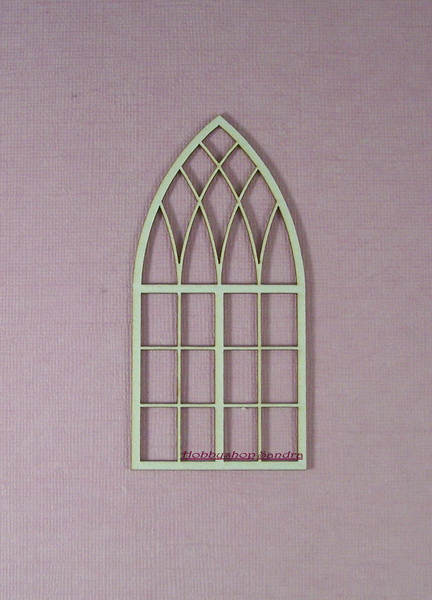 Chipboard Gotisch raam stijl 2 klein