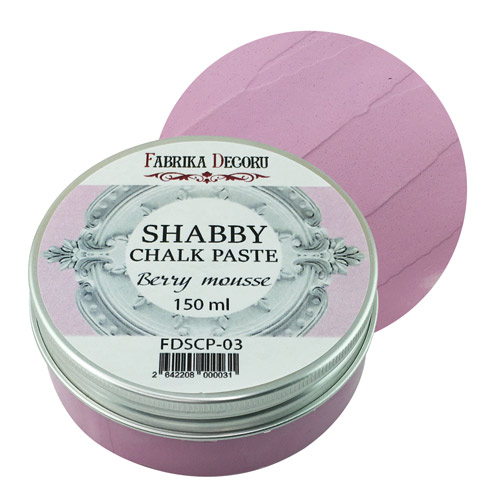 Fabrika Decoru SHABBY CHALK PASTE Berry mousse150 ML