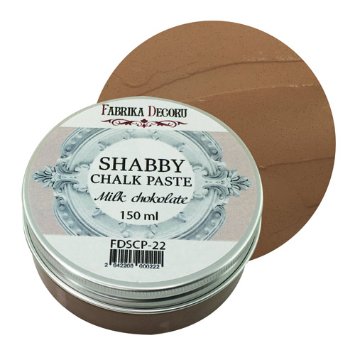 Fabrika Decoru SHABBY CHALK PASTE Milk Chokolate 150 ML