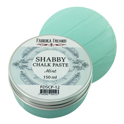 Fabrika Decoru SHABBY CHALK PASTE Mint 150 ML