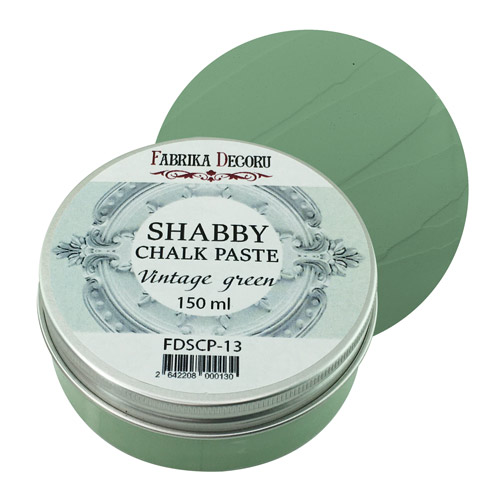 Fabrika Decoru SHABBY CHALK PASTE Vintage Green 150 ML