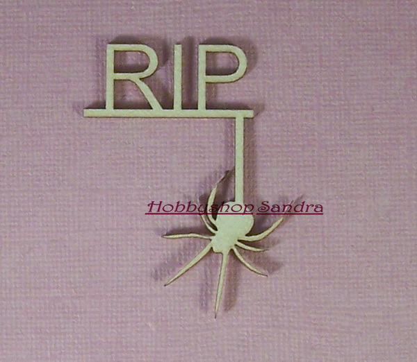 Chipboard Spooky spider