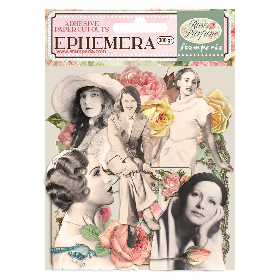 Rose Parfum Ephemera Frames and Ladies (DFLCT10)