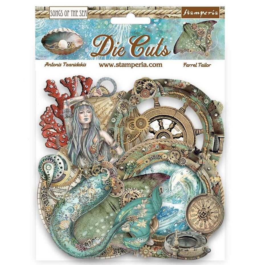 Songs of the Sea Die Cuts Creatures (55pcs) (DFLDC84)