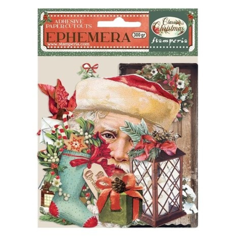 Stamperia Classic Christmas Ephemera (DFLCT08)